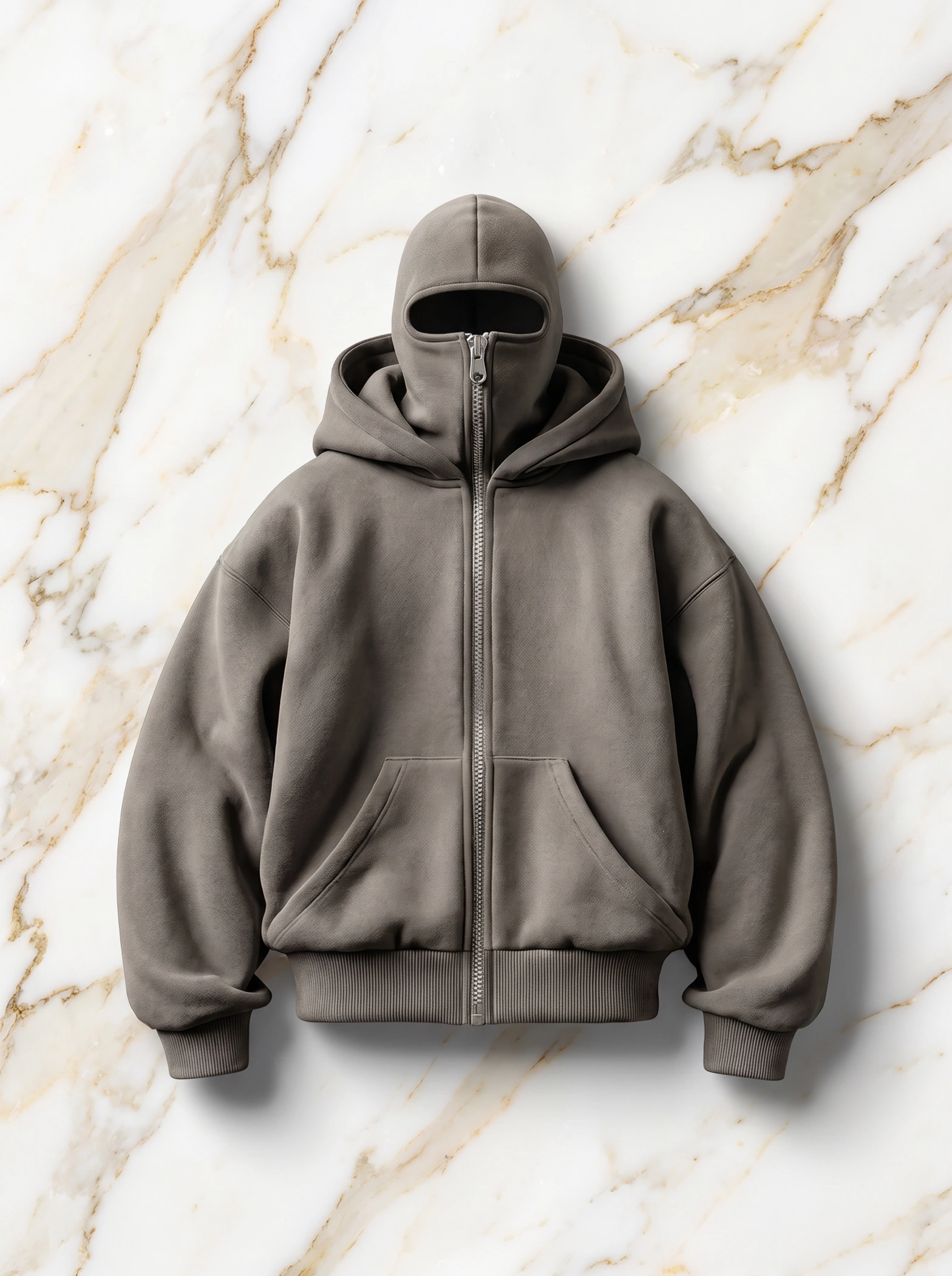 NAKOTO Veil Hoodie · Light Grey