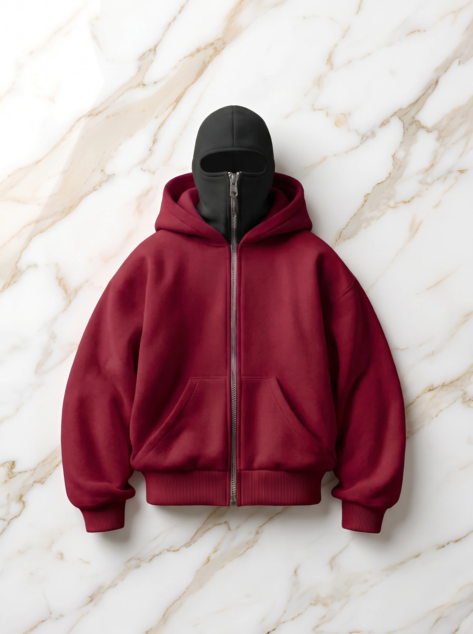 NAKOTO Veil Hoodie · Red