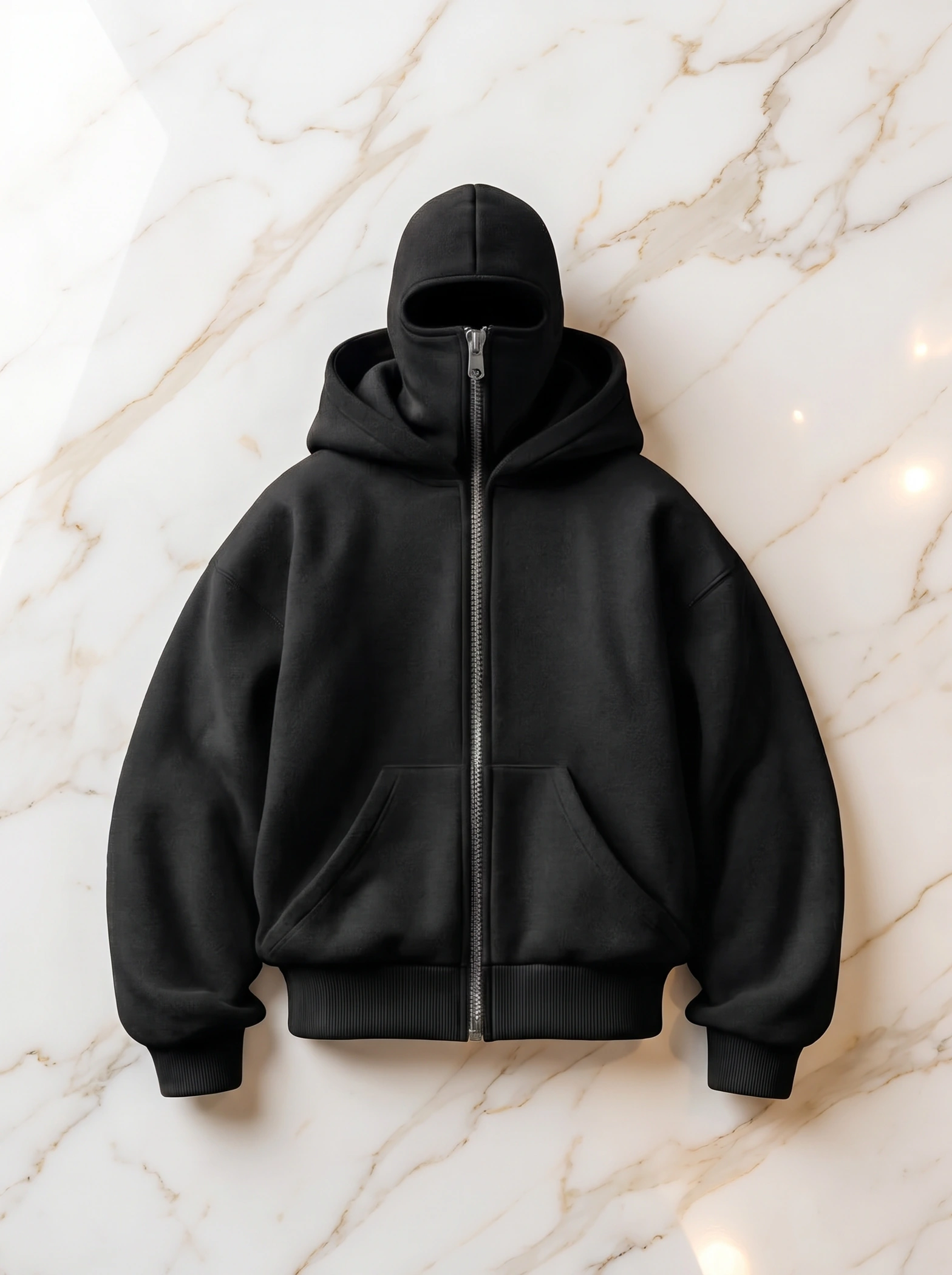 NAKOTO Veil Hoodie · Black